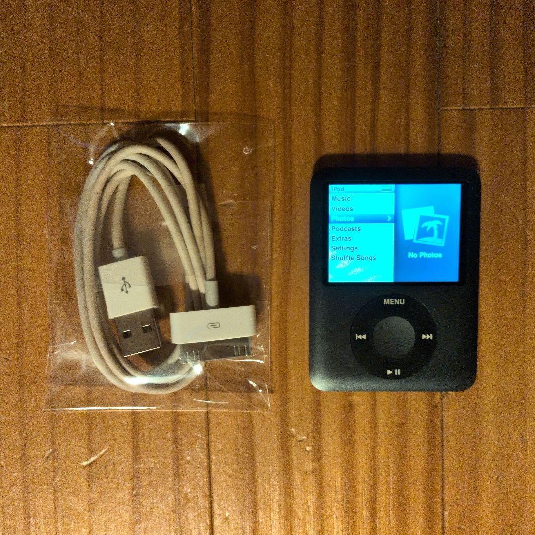 Apple iPod nano（第3世代）8GB USBケーブル付き 動作確認済