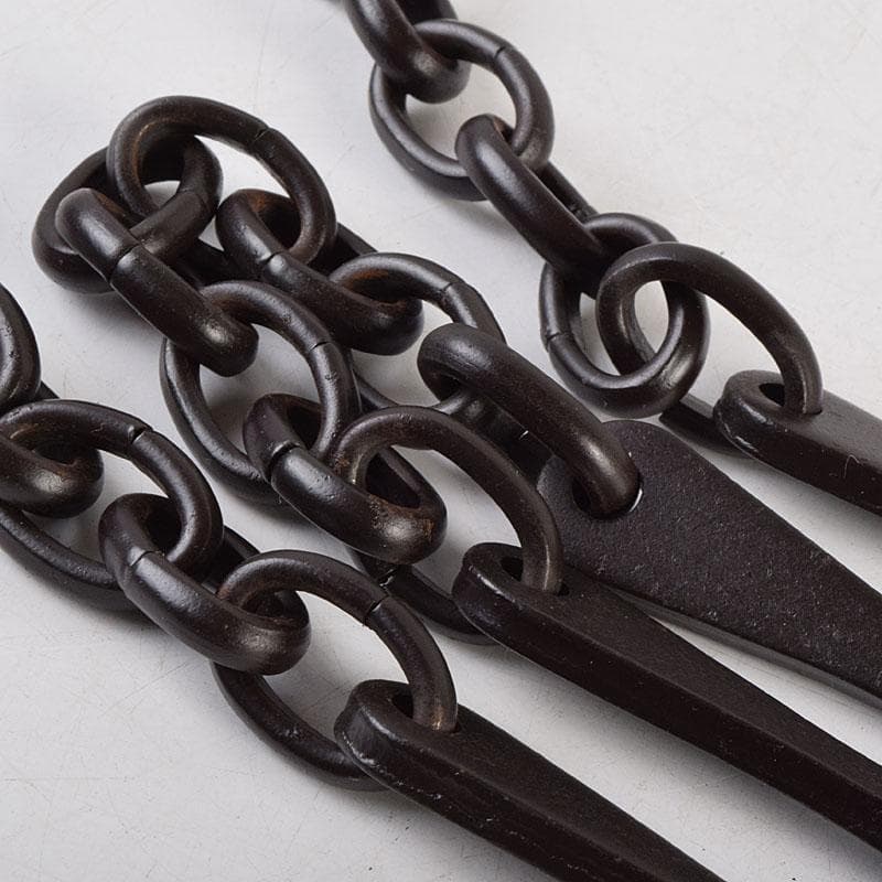 金工師 木村清五郎造 鉄製 さび色 板鎖 共箱 V R9288 - メルカリ