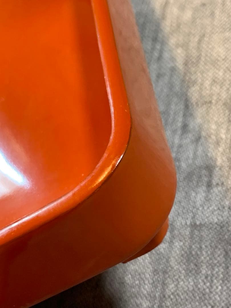 朱塗り 角膳 二枚セット（30cm角 × 高さ5cm）稀にみる美品