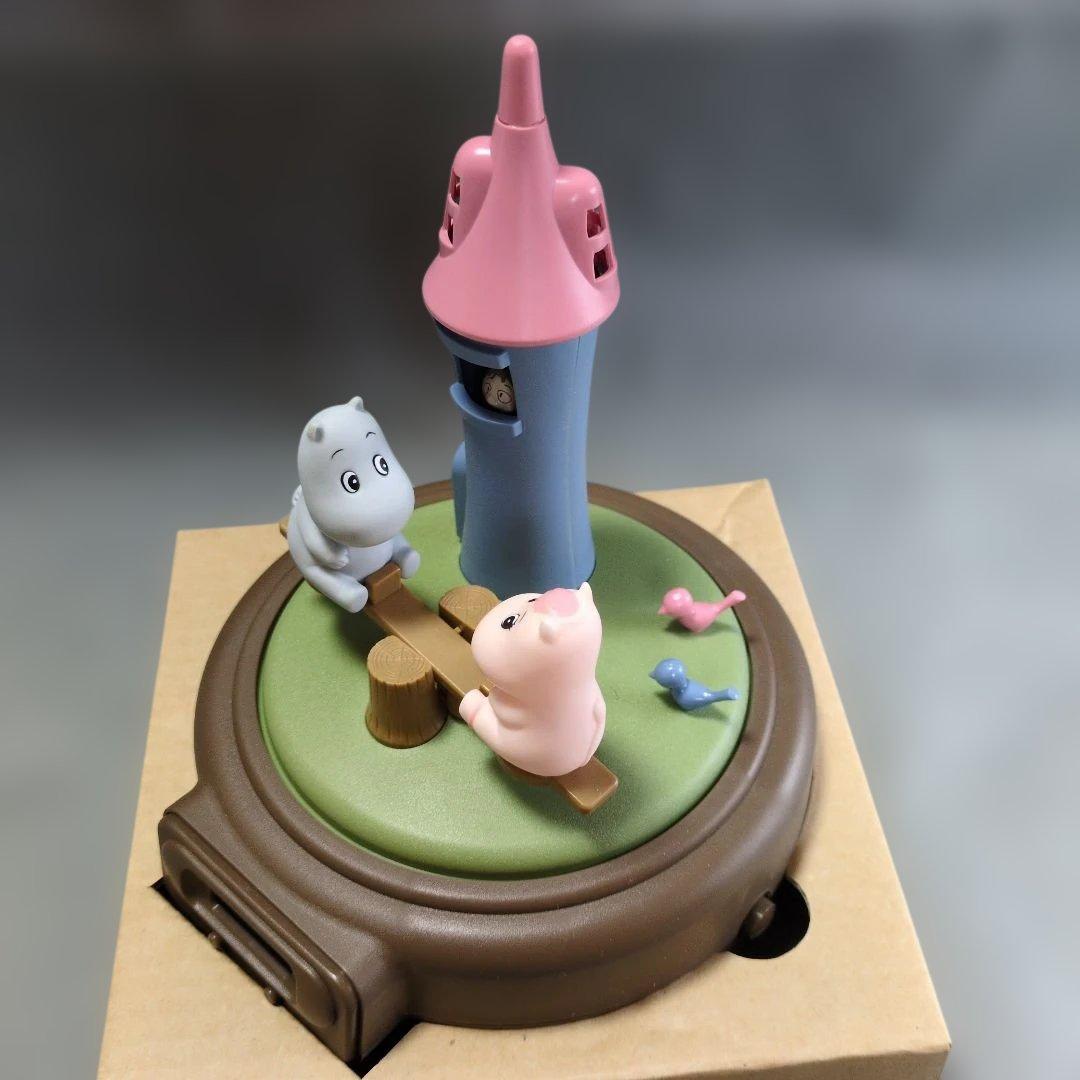 ❤️ジャンク品❤️未使用 廃盤品 Moominムーミンオルゴールクロック