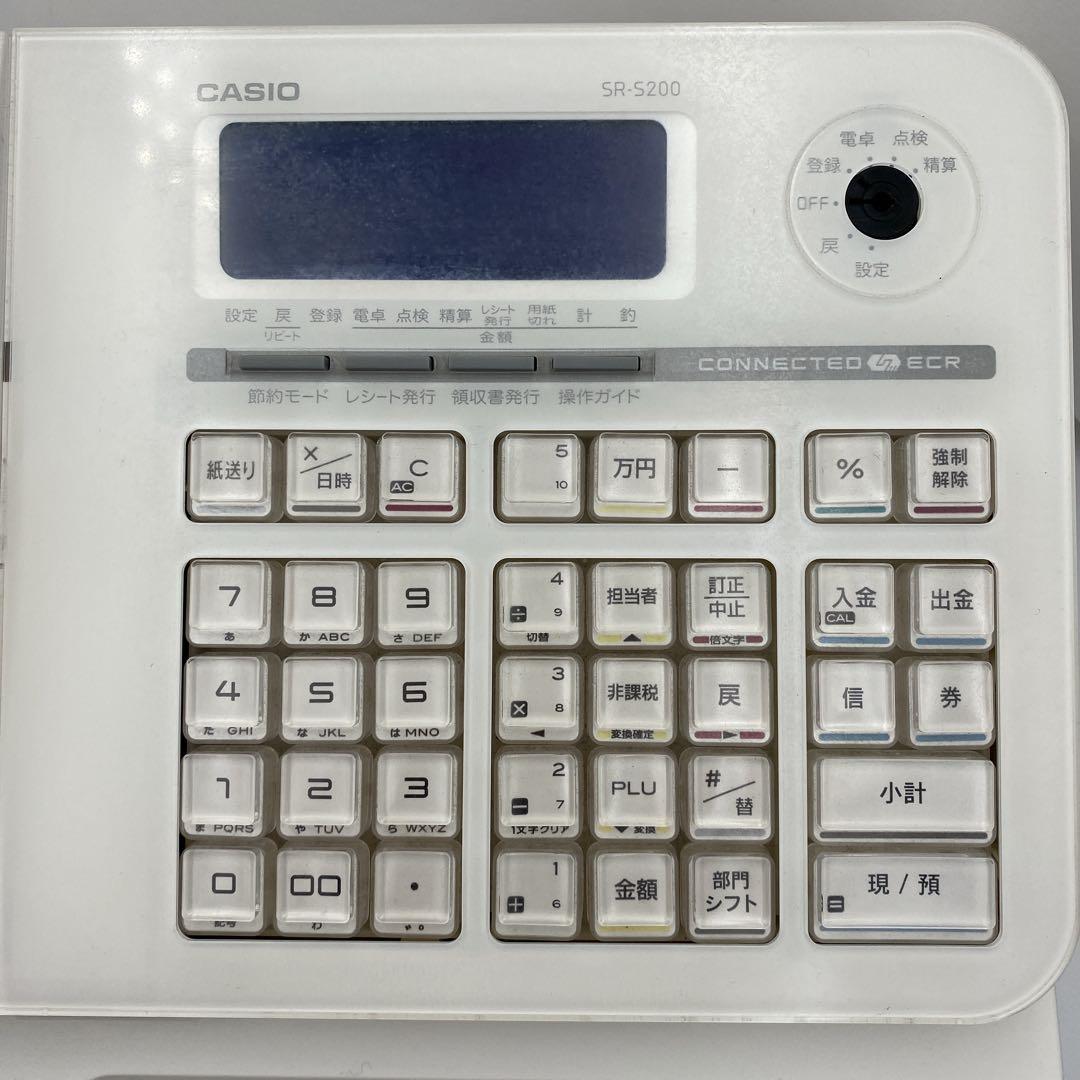 CASIO SR-S200 新品レジロール18巻付き