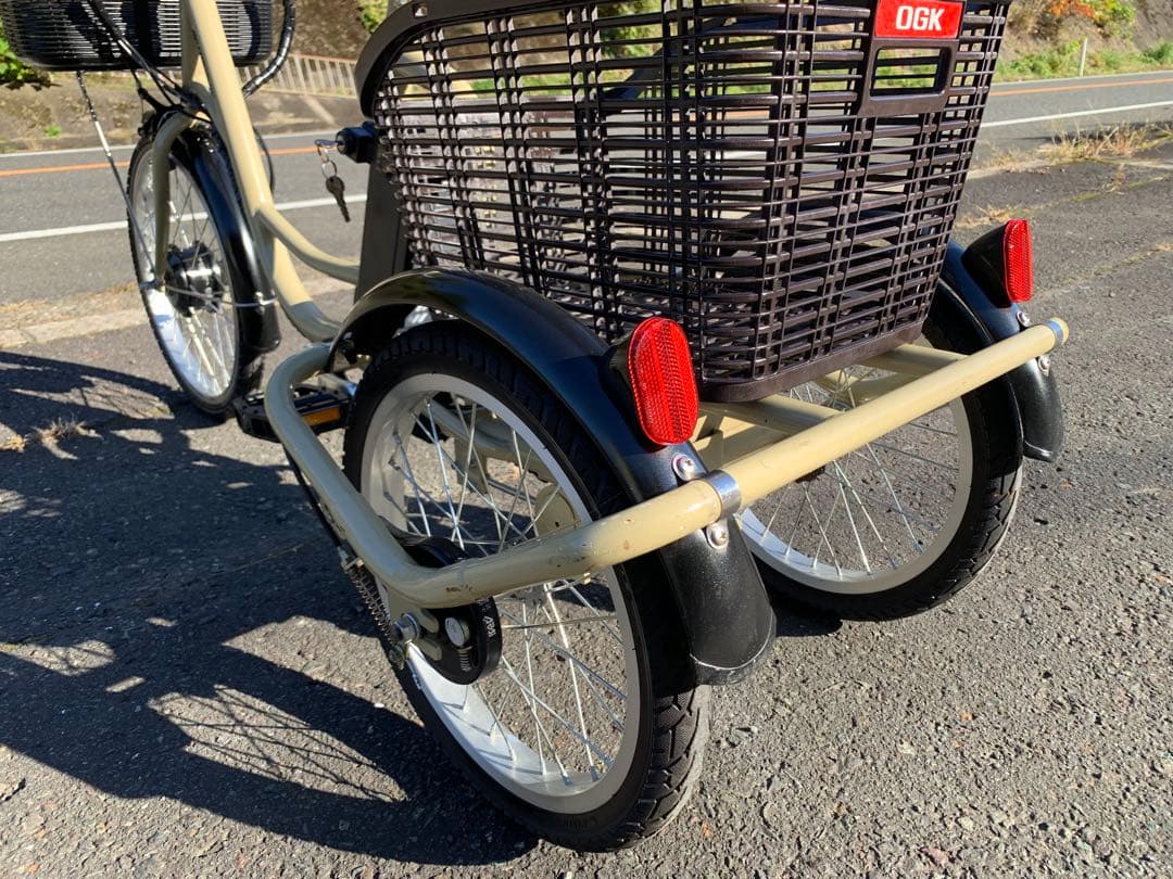 【動作確認済】送料無料ACTIVEPLUS電動アシスト三輪自転車20-16インチ