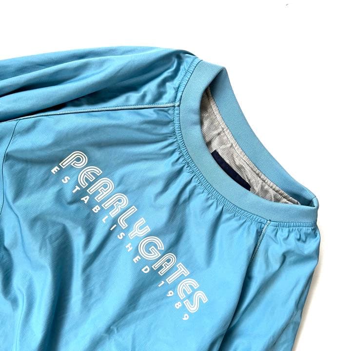 PEARLY GATES パーリーゲイツ　スニード　ナイロン　水色　ゴルフ　L