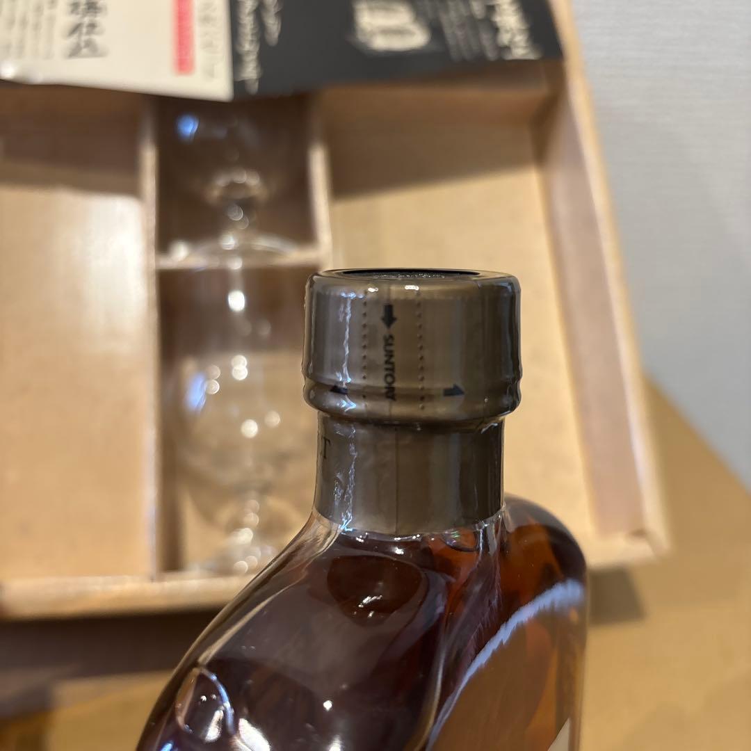 サントリーピュアモルトウイスキー 木桶仕込&古樽仕上 300ml、2点セット箱