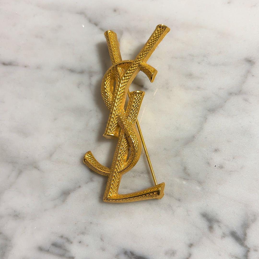 イヴサンローラン YSL ゴールド ロゴ ブローチ 楽天市場】【エントリーでポイント最大49倍+7日間限定全商品10%OFF！ 2