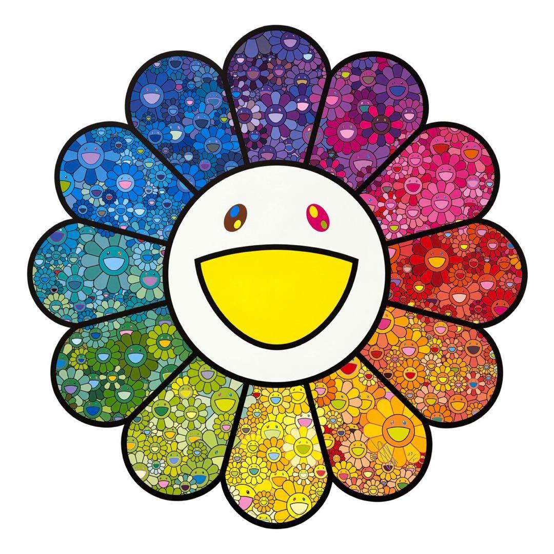 未開封　お花がスパークル！　村上隆 村上隆 お花がスパークル！ エディションプリント直筆サイン入り 新品