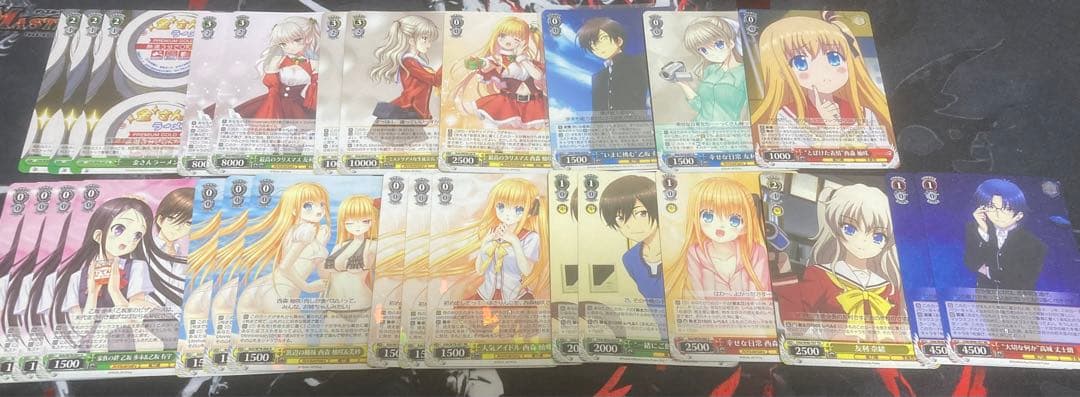 ヴァイスシュヴァルツ デッキ パーツ Charlotte - メルカリ