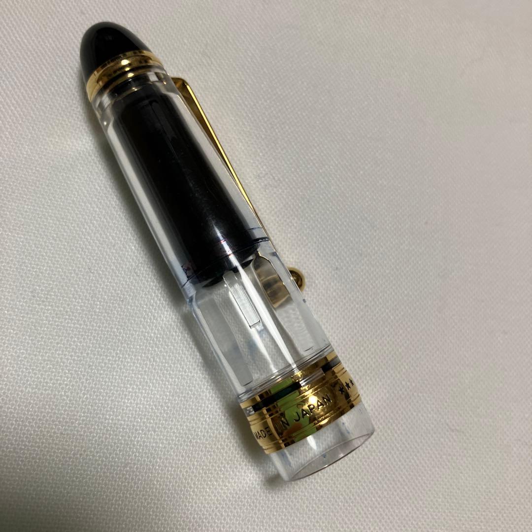 【万年筆】PILOT カスタム823 プランジャー吸入機構式万年筆　透明