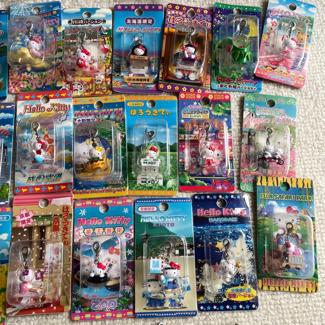 ハローキティ ご当地キティ ストラップ 根付 チャーム　ペン　200個