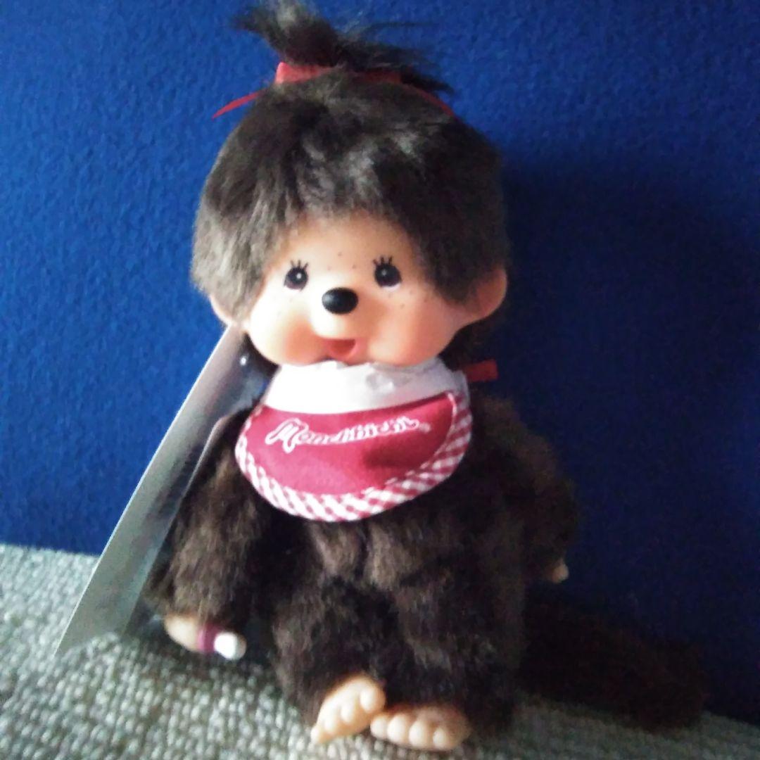Monchhichi ぬいぐるみ 赤いバンダナ