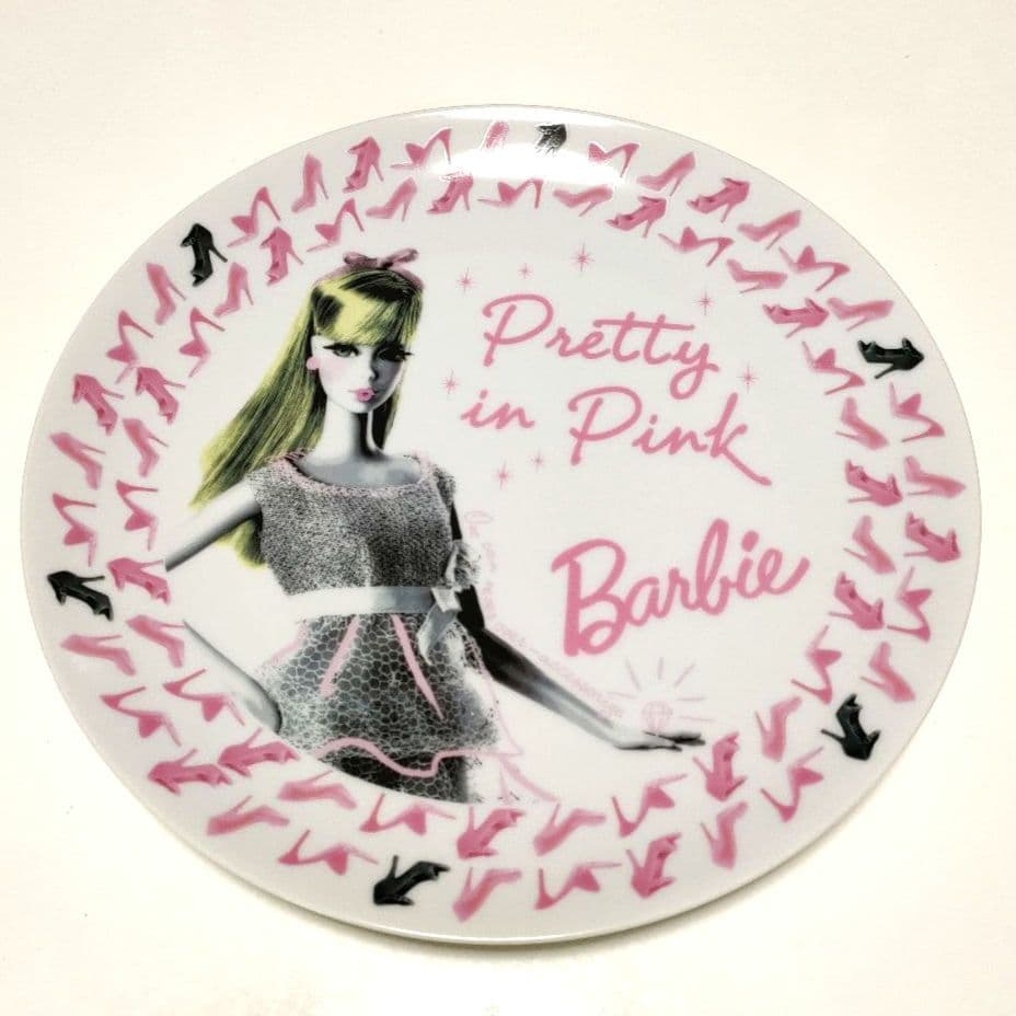 バービー プレート barbie pretty in pink ヴィンテージ 皿 - メルカリ