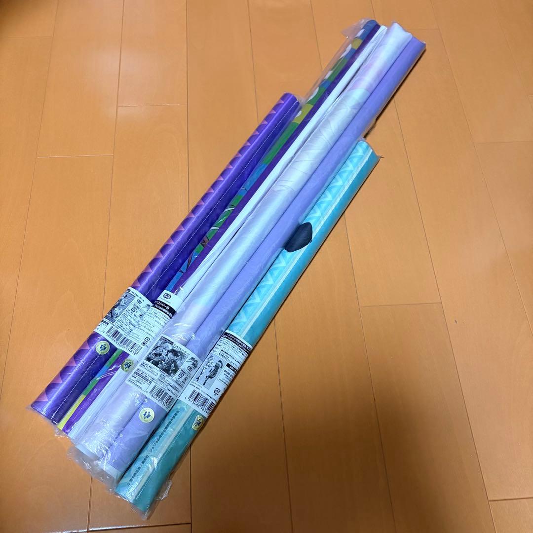 ジョジョの奇妙な冒険 2部 戦闘潮流 タペストリー 4点 ジョセフ シーザー