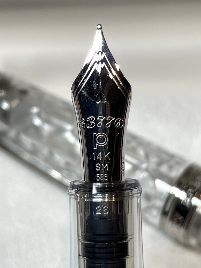 プラチナ　万年筆　#3776 センチュリー　富士旬景シリーズ　第3弾　六花　SM