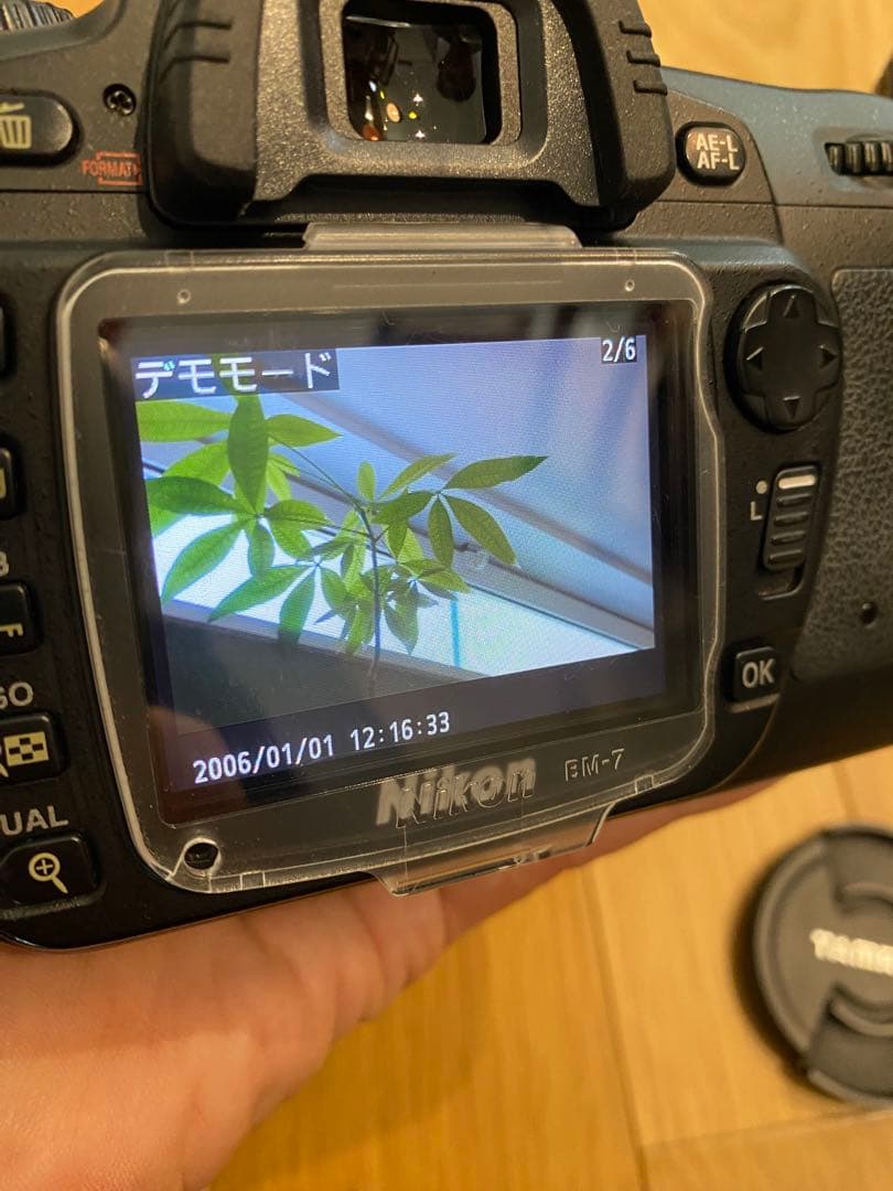 Nikon D80デジタル一眼 CCDTamron28-200レンズ付 動作品