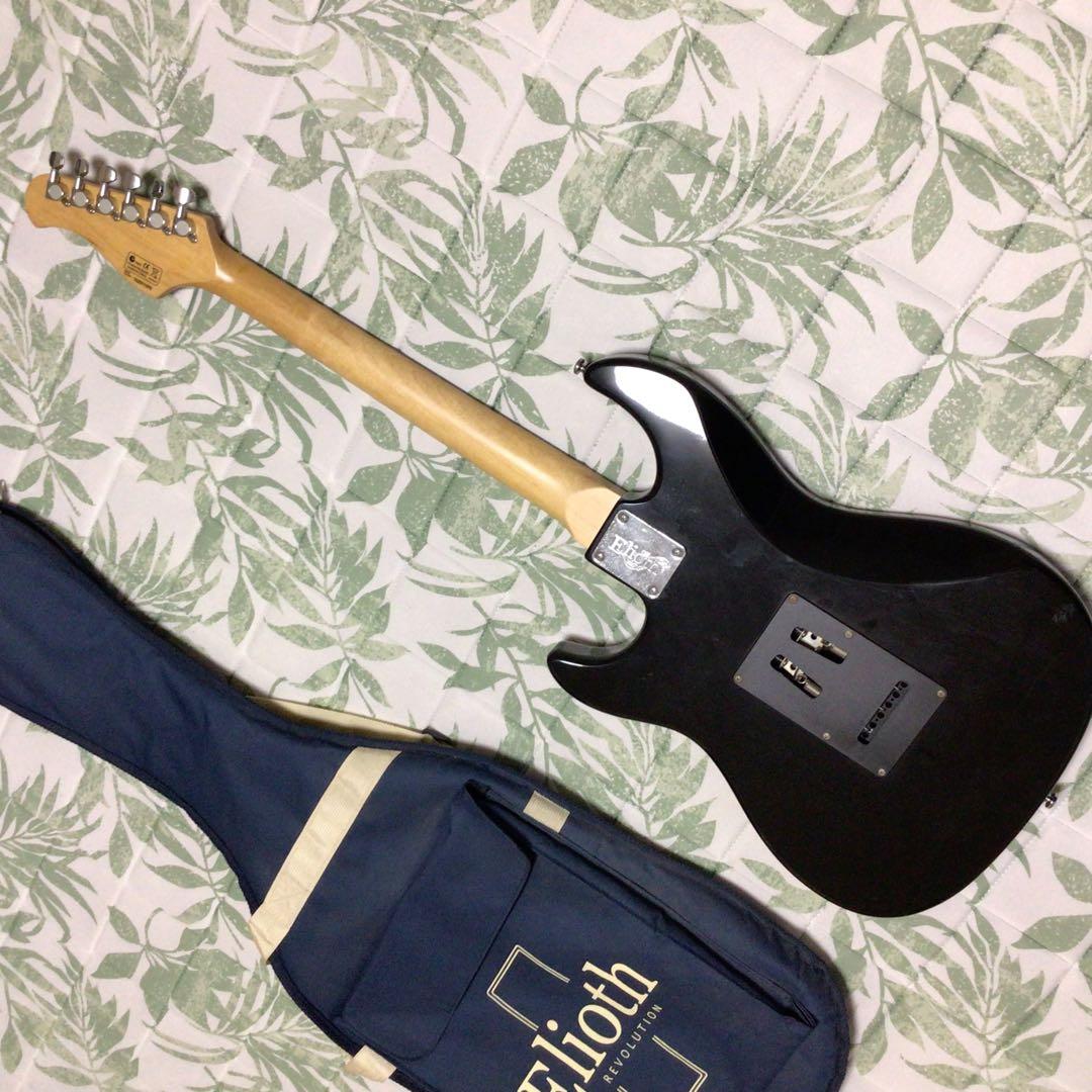 elioth guitar S305 6弦 エレキギターとケース elioth guitar S305 6弦