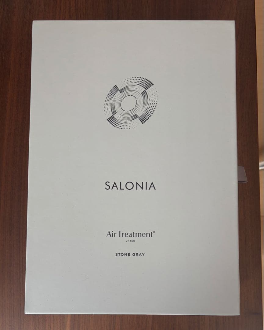 サロニア　エアートリートメント　ドライヤー（ストーングレー）