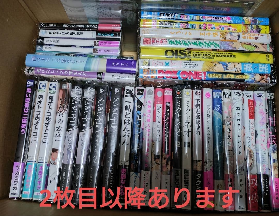 40冊】BLコミックス・小説 セット - メルカリ