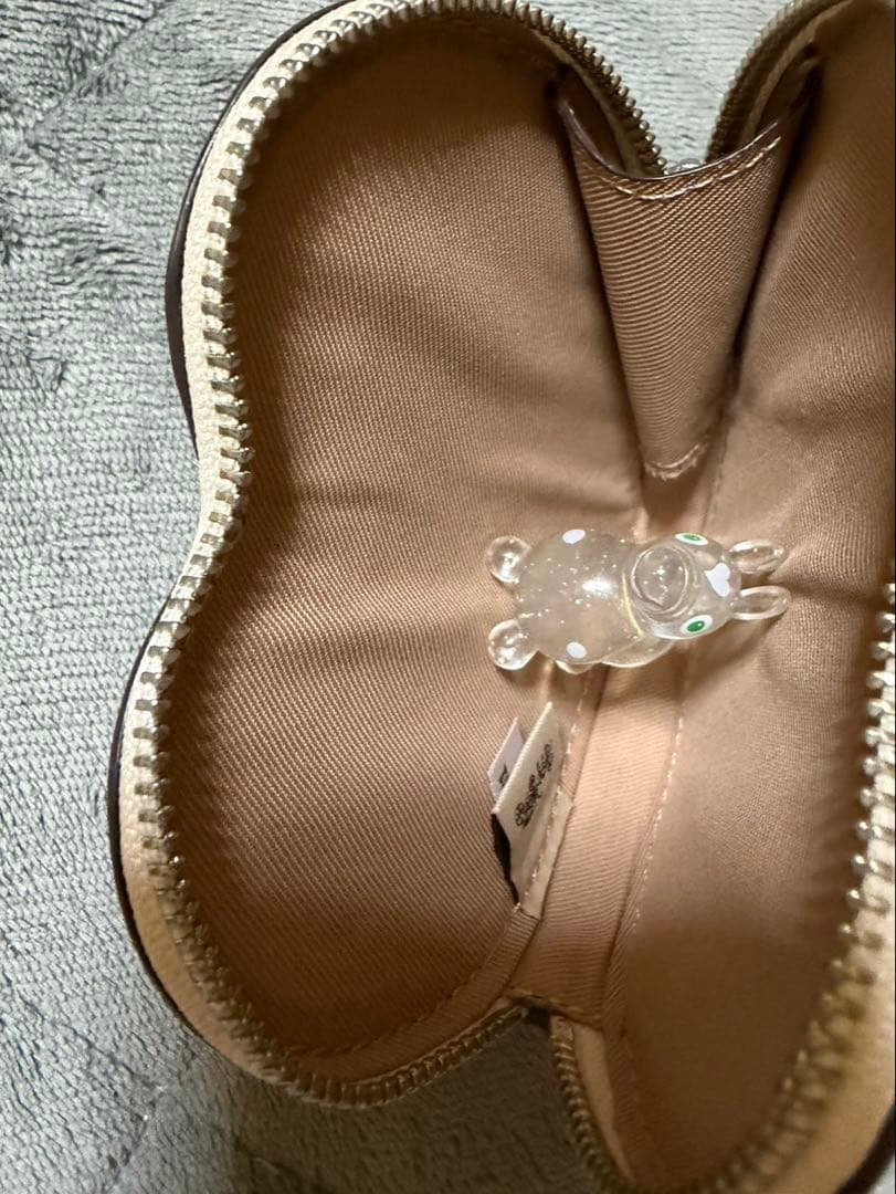 COACH コーチ ハートケース 財布 チェリー ホワイト 新品保管品