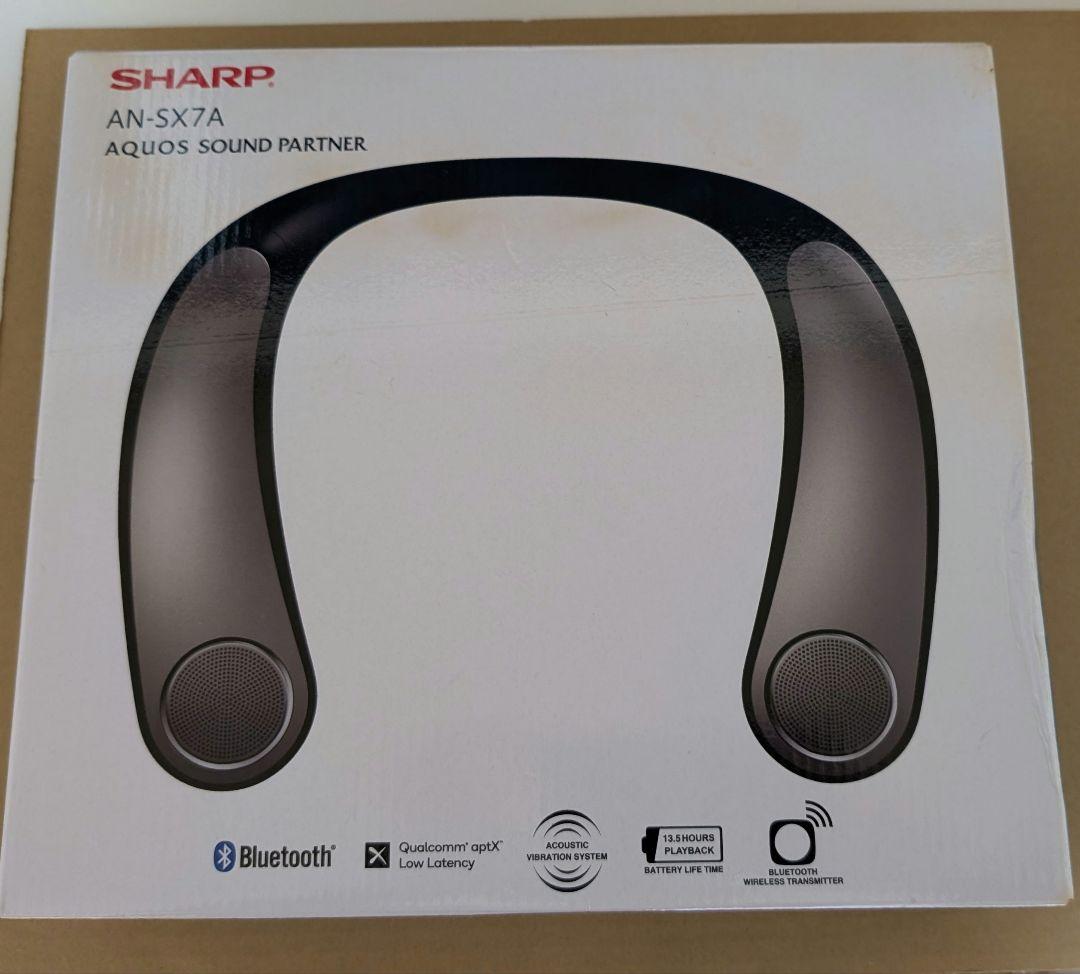 SHARP AN-SX7A ネックスピーカー - メルカリ