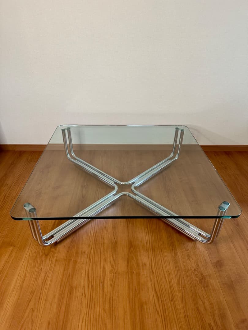 Cassina/カッシーナ ガラス ローテーブル Cassina】カッシーナ 713 ローテーブル ガラステーブル センター