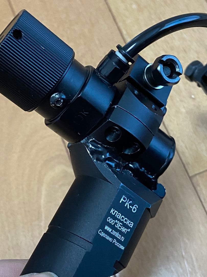 CO2レギュレータ フォアグリップタイプ 38g メーター付き外部ソース