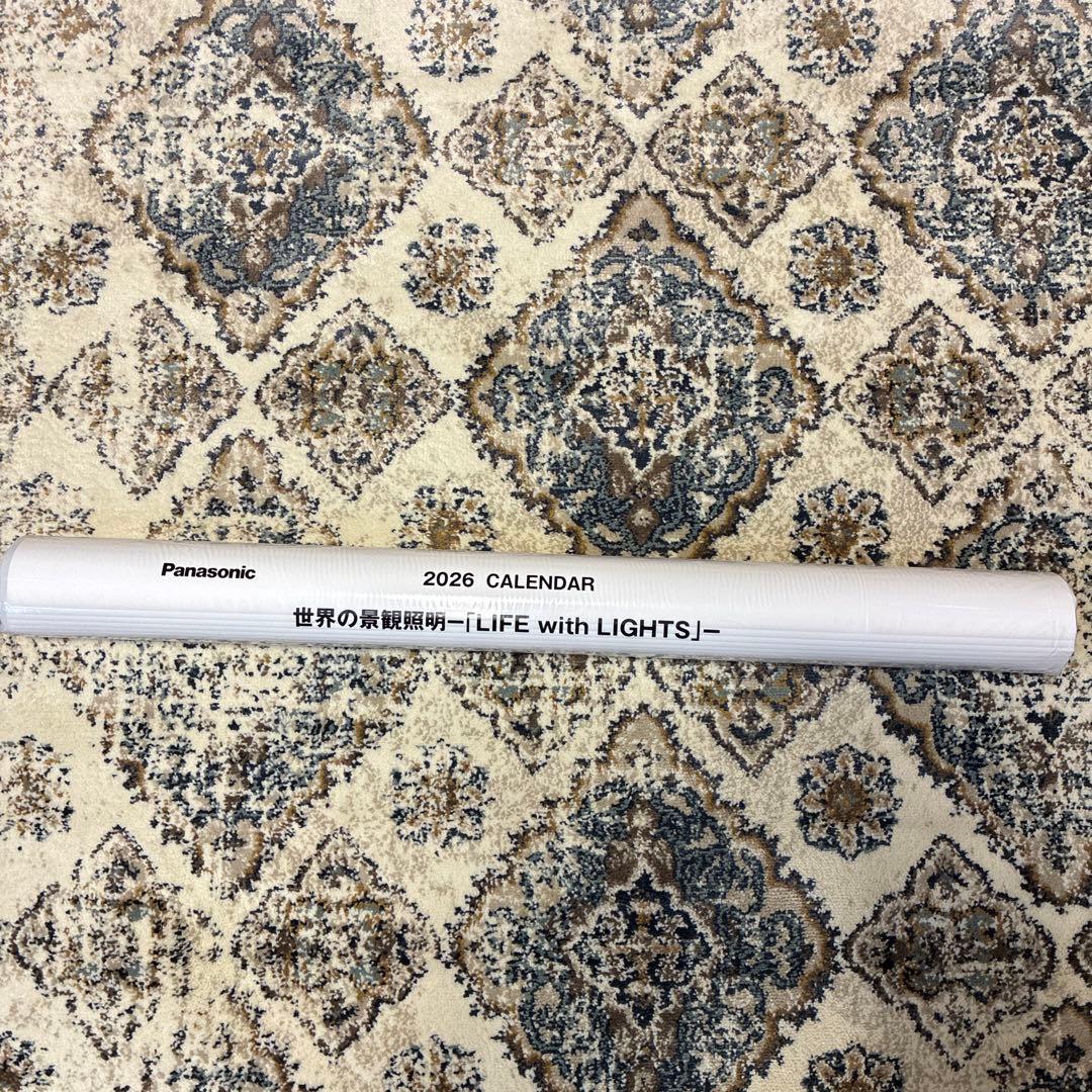 パナソニック 2026年 大型カレンダー 世界の景観照明 panasonic - メルカリ