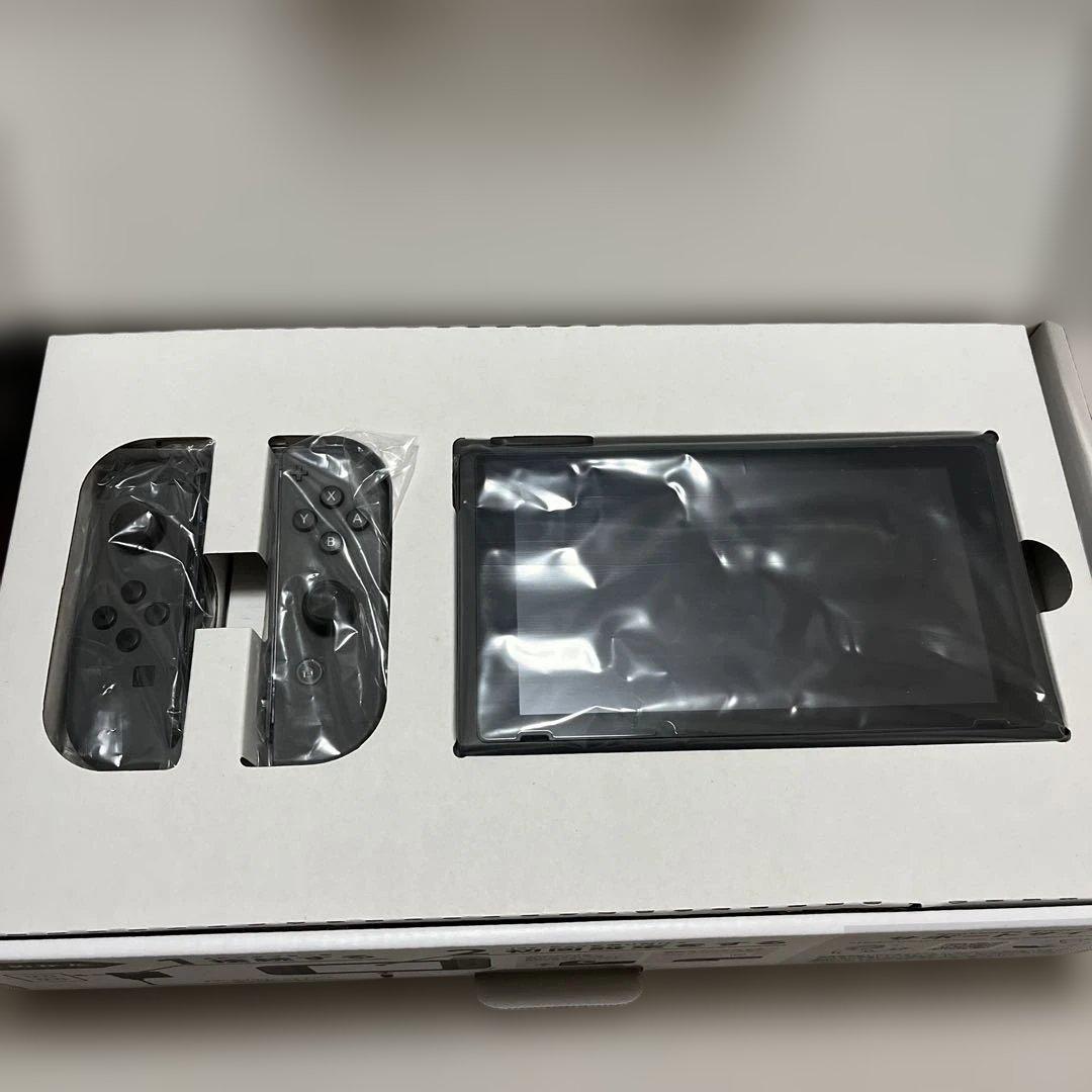 Nintendo Switch グレー ブラック 黒 ニンテンドースイッチ 初期