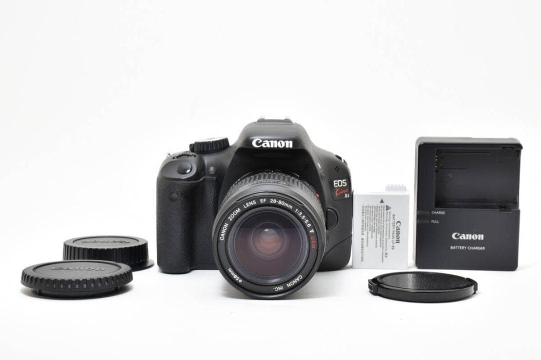 ★美品★ EOS Kiss X4 EF 28-80 v usm レンズセット Canon EOS kiss X4標準レンズセットCanon EF 28-80㎜