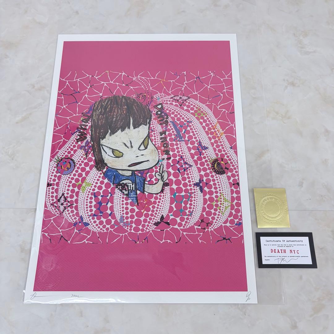 DEATH NYC 奈良美智 世界限定100枚 現代アート 直筆サイン - メルカリ