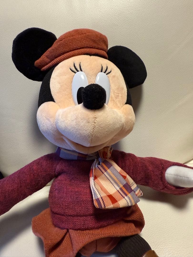 レア　ディズニー　ミニーのスタイルスタジオ　ぬいぐるみ　秋コス
