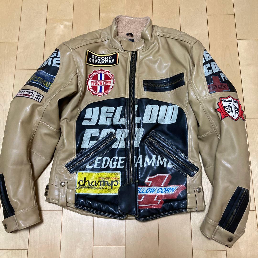 YELLOW CORN ライダースジャケット YELLOW CORN ライダースジャケット