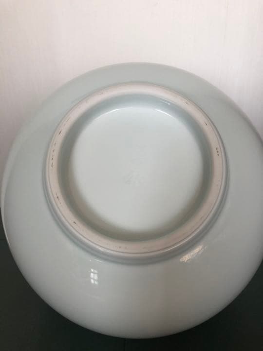 白磁丸型　壺　人間国宝　井上萬二作