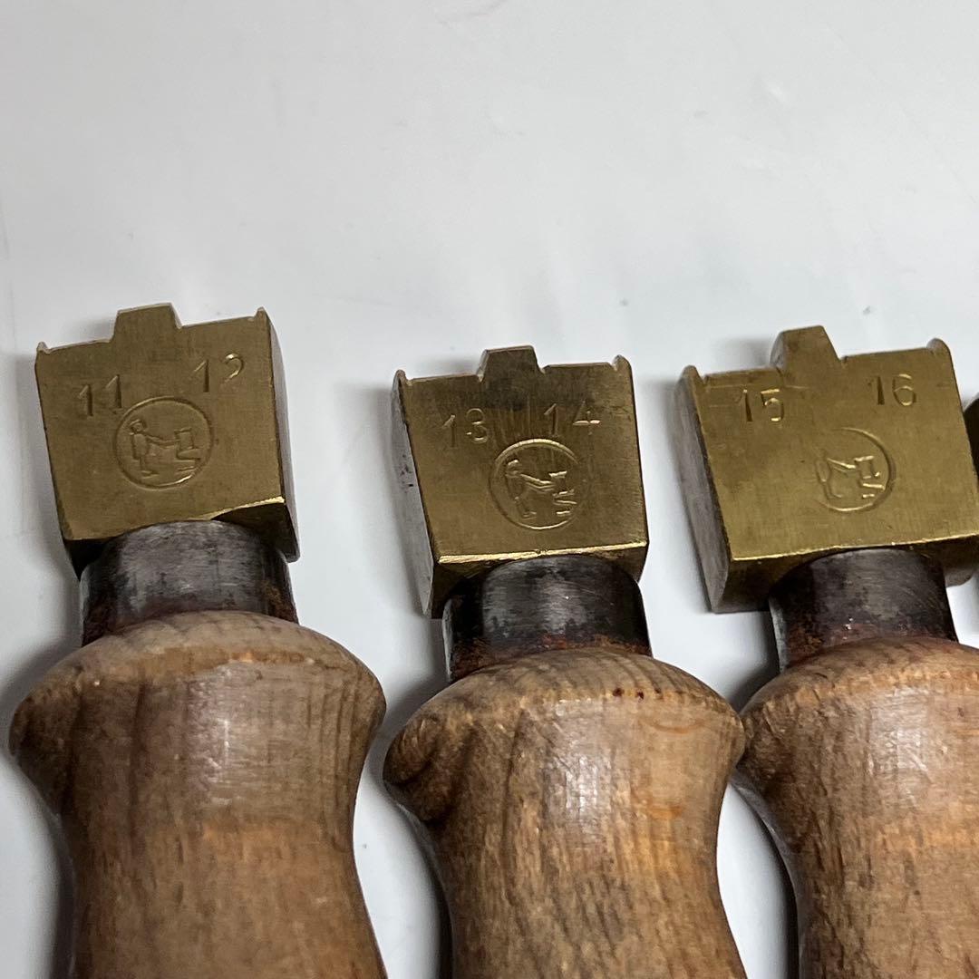 靴職人道具セット レザークラフト コバコテ 7点セット 靴道具 靴修理 6〜18