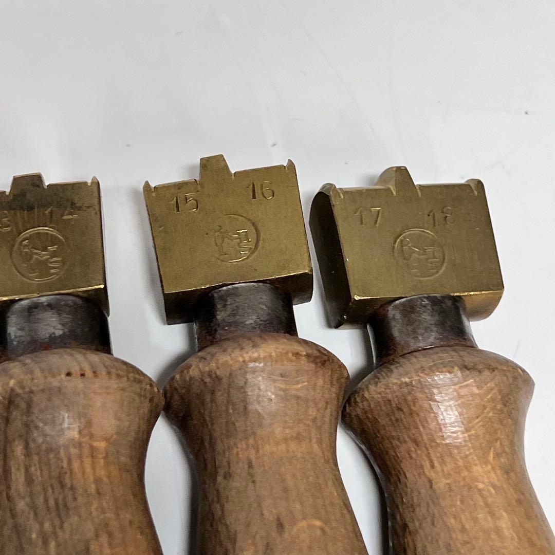 靴職人道具セット レザークラフト コバコテ 7点セット 靴道具 靴修理 6〜18