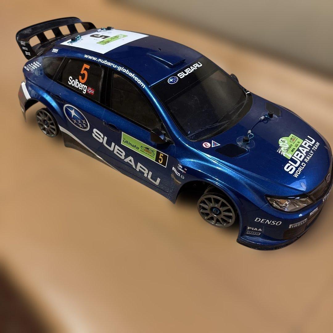 1/10RC スバル インプレッサ WRC 2008 TT-02ラリー風カスタム