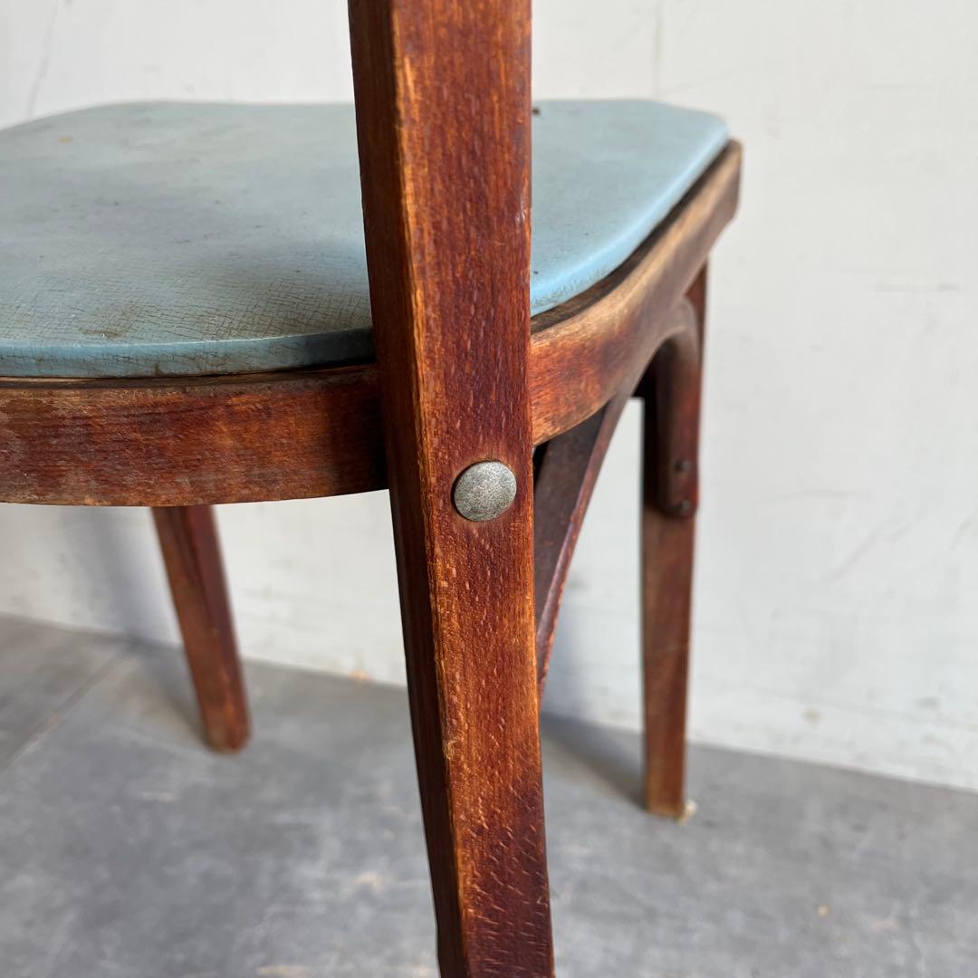 アンティーク 椅子 チェア スツール 置き台 飾り台 レトロ シャビー ②