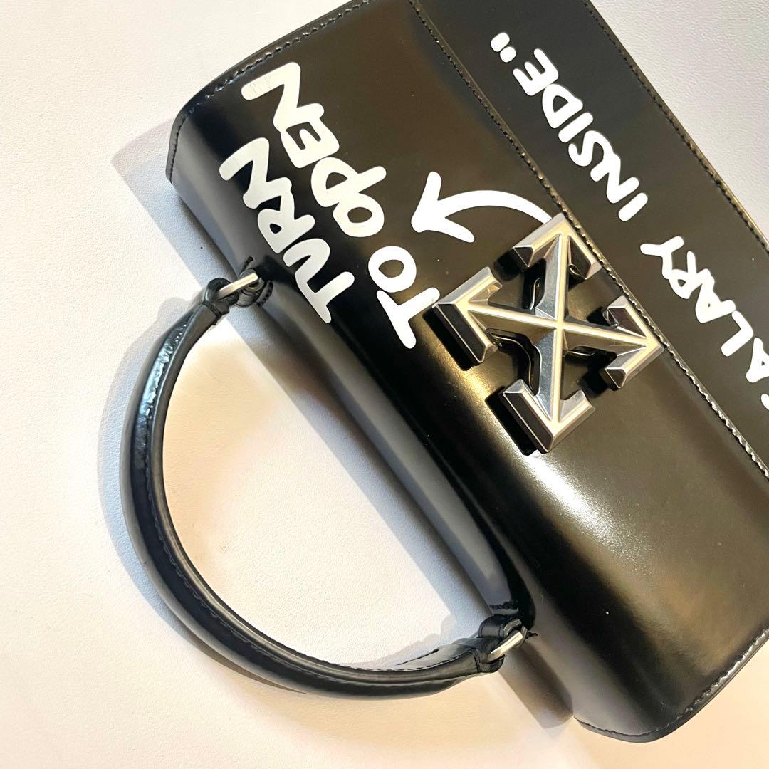 新品未使用✨オフホワイト ジットニー 1.4 2way ショルダー ハンド 黒