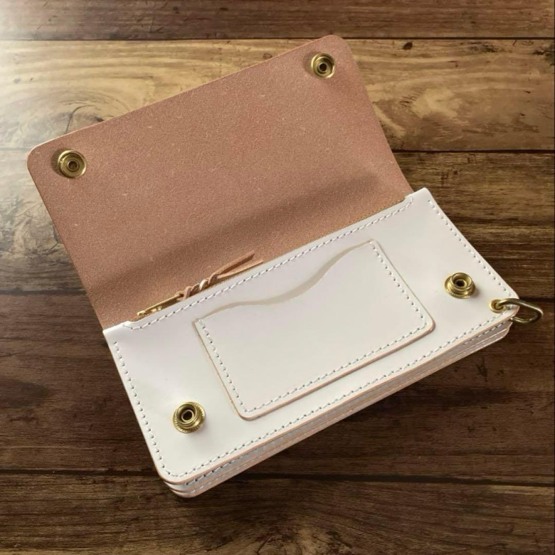 【キノピオ】北米ステアハイド トラッカーウォレット 180（ロング）3層