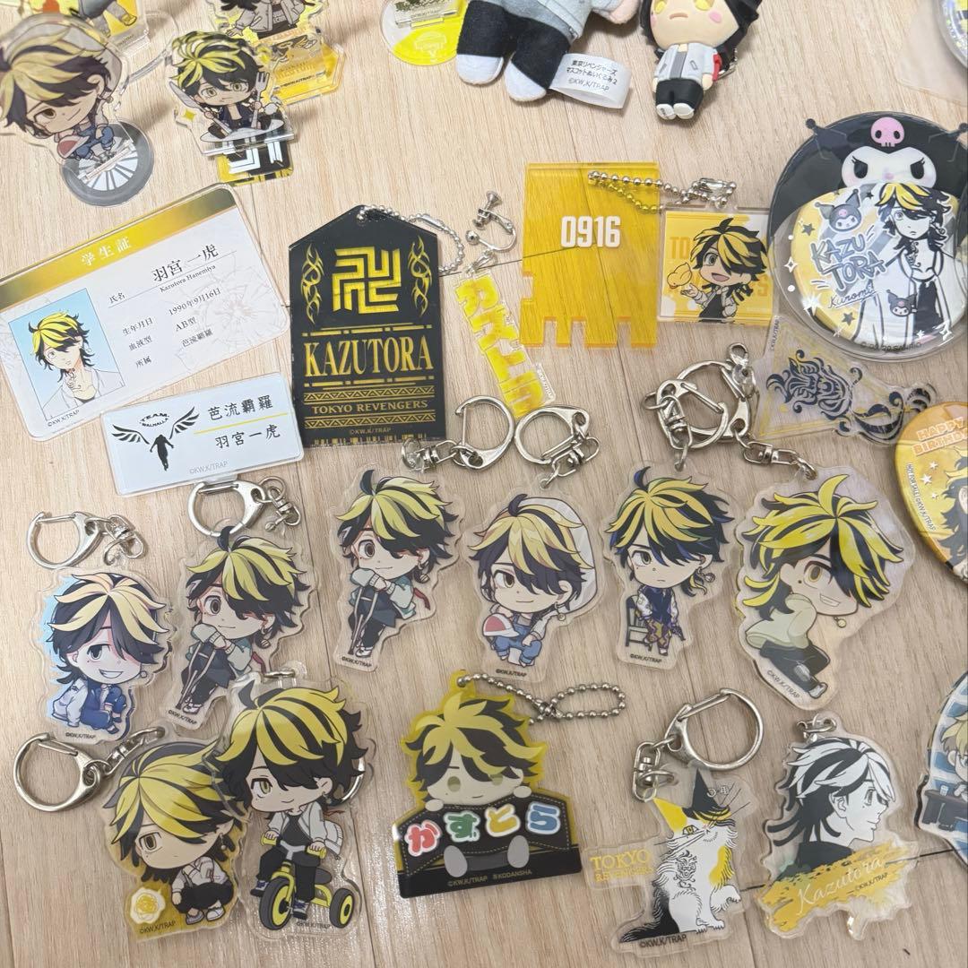 東京リベンジャーズ羽宮一虎百面相缶バッチ×80 東京リベンジャーズ羽