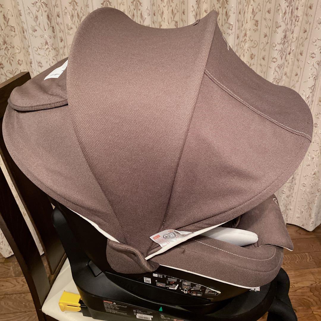 大人気✨エールべべ クルット 6i プレミアム デニムブラウン　チャイルドシート