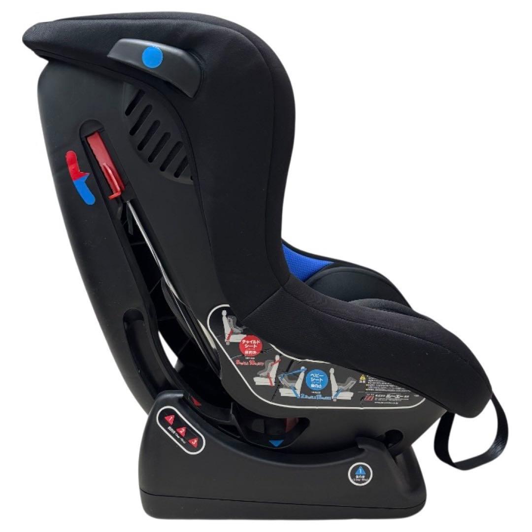 極美品 西松屋 マムズキャリー レジェ チャイルドシート ブルー 青