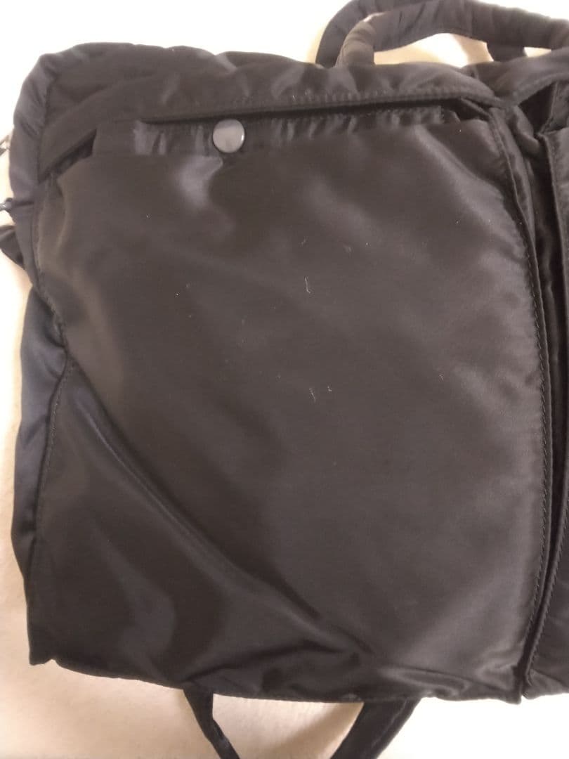 美品ポーター タンカー 2way ブリーフケース A4 通勤 ブラック 大容量