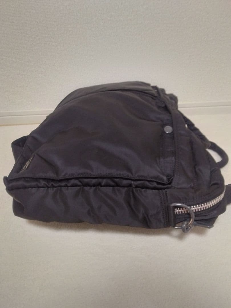 美品ポーター タンカー 2way ブリーフケース A4 通勤 ブラック 大容量