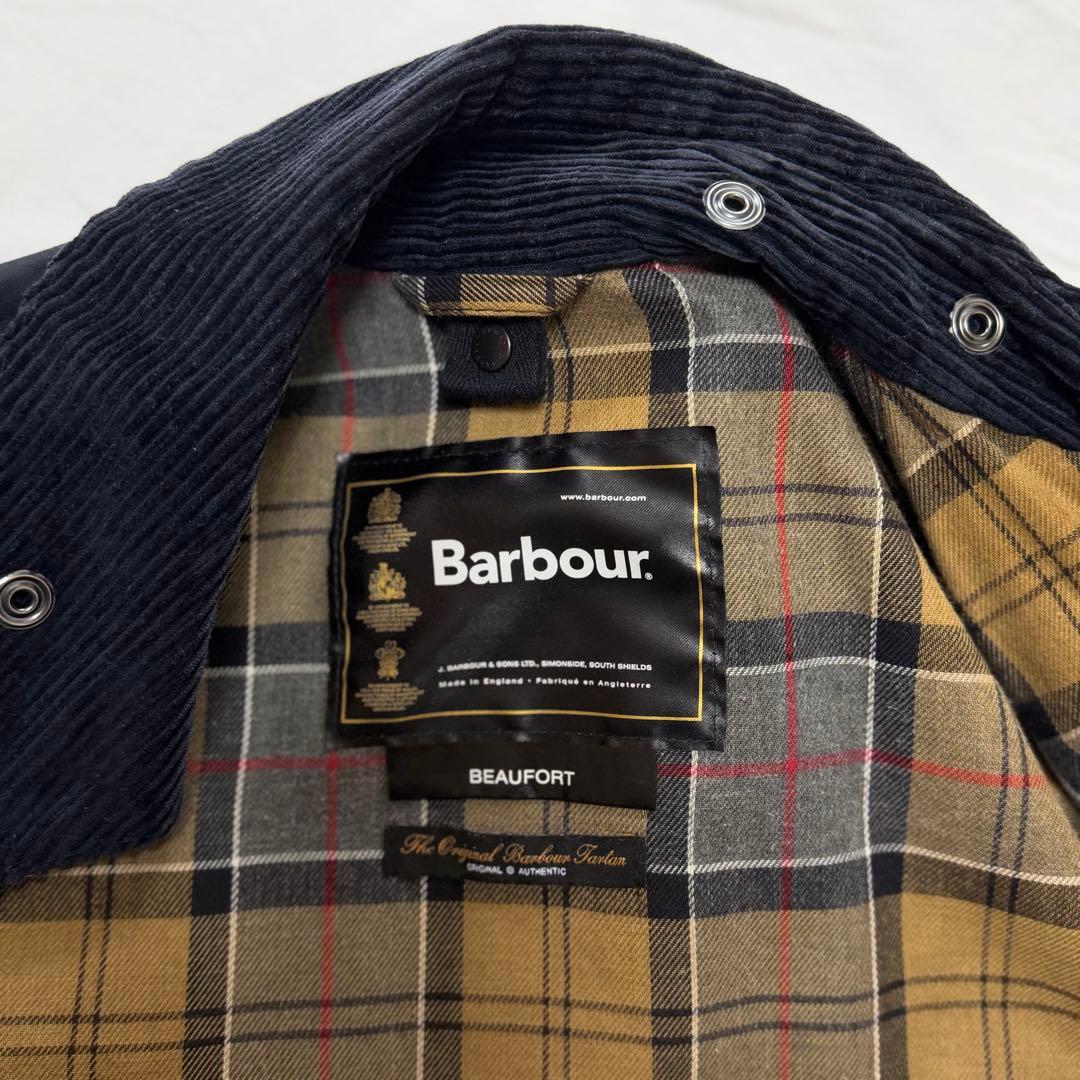 Barbour Beaufort ネイビー サイズ34