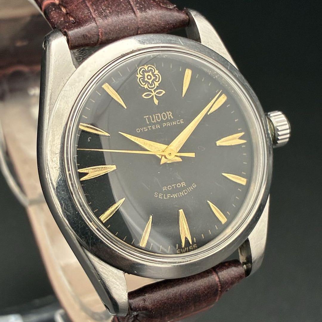 【高級】チュードル/60’s/メンズ腕時計/オイスター/プリンス/34㎜/自動巻