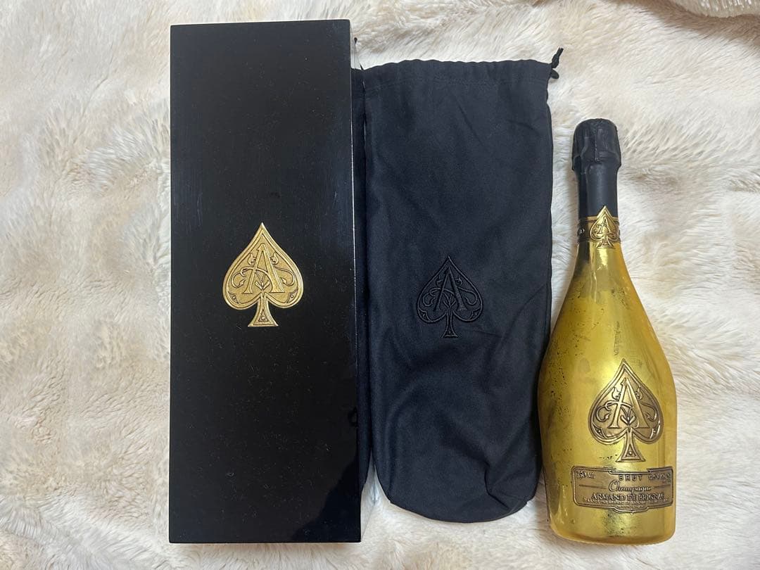 未開封　正規品　箱　アルマンド　ゴールド　ブリニャック ブリュット シャンパン 正規輸入品】アルマン ド ブリニャック ブリュット ゴールド NV 750ml