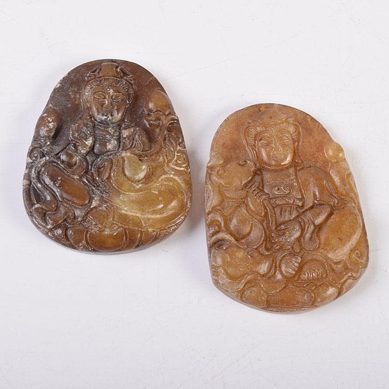 中国 玉石彫刻 玉器 玉珮 根付 11点まとめて V R8957