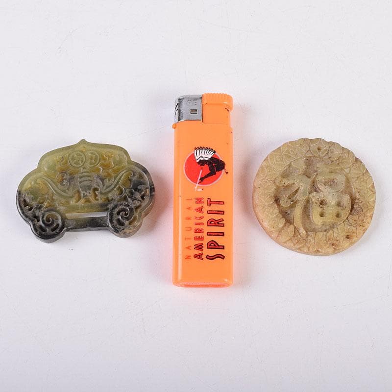 中国 玉石彫刻 玉器 玉珮 根付 11点まとめて V R8957