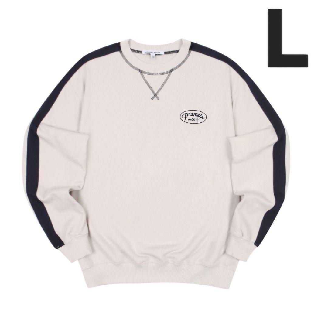 新品未使用トレカ付TXT SWEATSHIRT act promiseスウェット