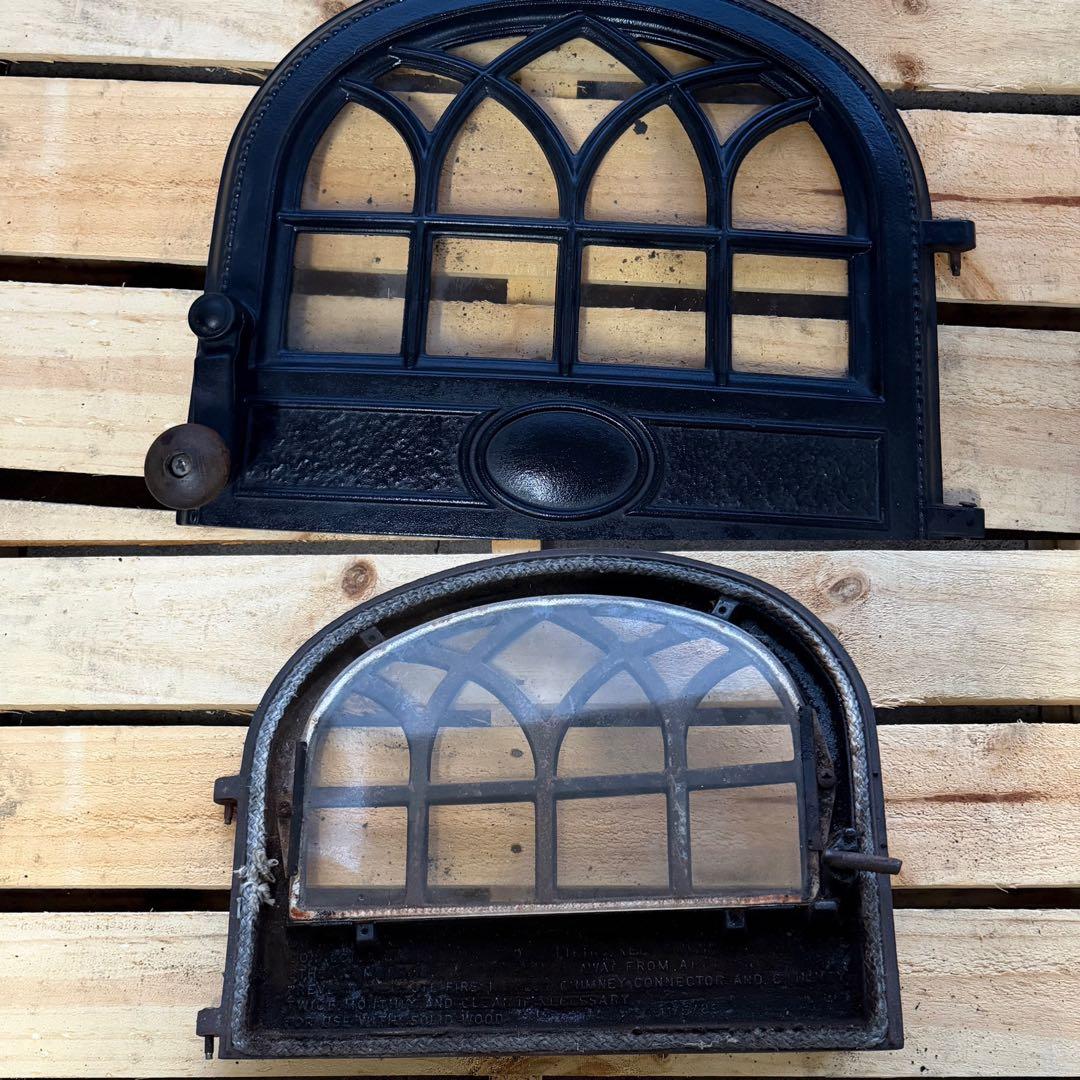 Ｋ 薪ストーブ　ヨツール　Ｆ３　煙突6本二重煙突3本　付属品他　JOTUL